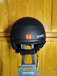 PRILBA SINNER ZERMATT MATTE BLACK 59-62CM